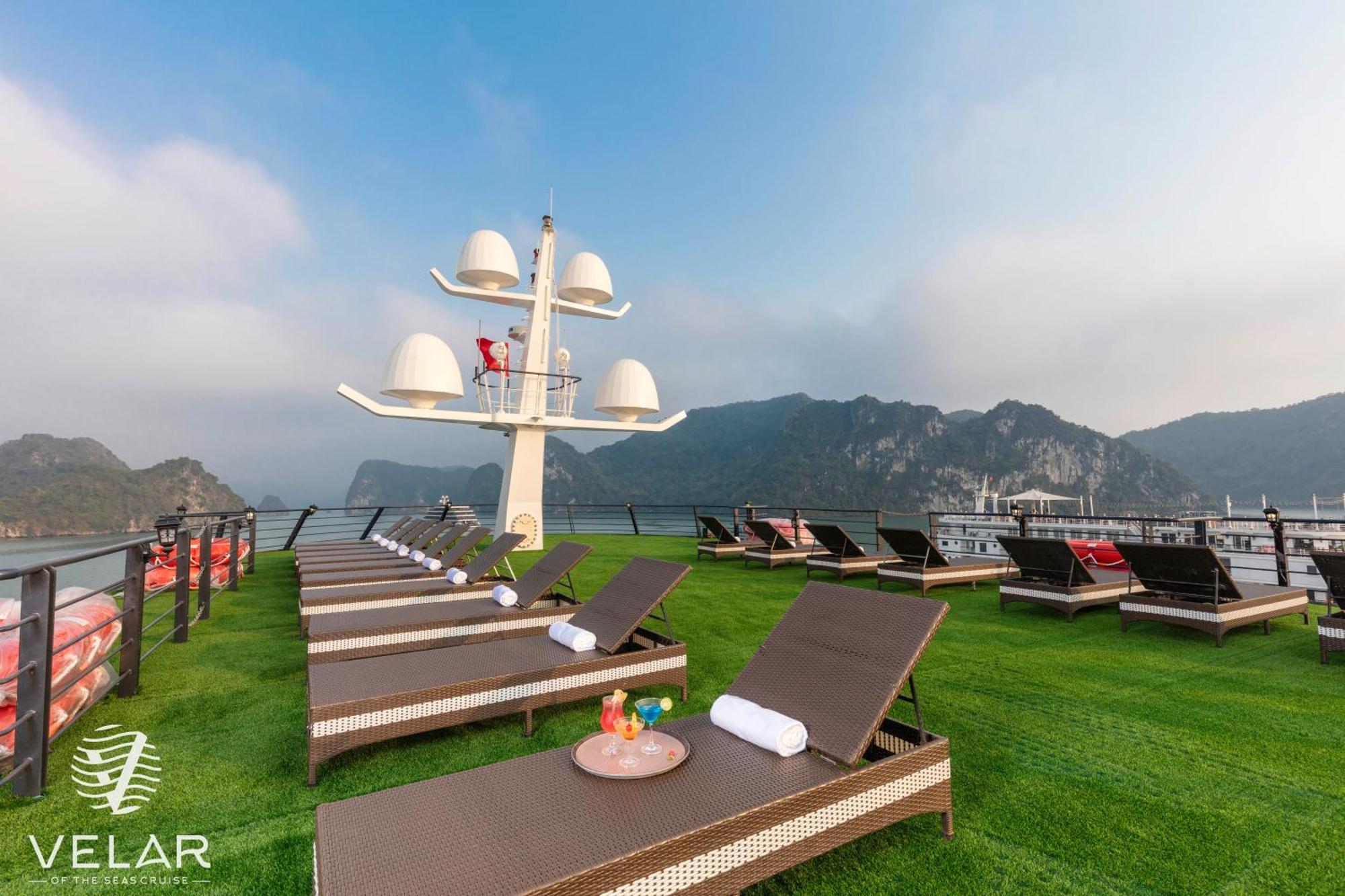 Velar Of The Sea Hotell Ha Long Eksteriør bilde